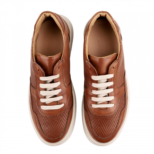 ΚΑΜΗΛΟ ΑΝΔΡΙΚΑ ΔΕΡΜΑΤΙΝΑ SNEAKERS
