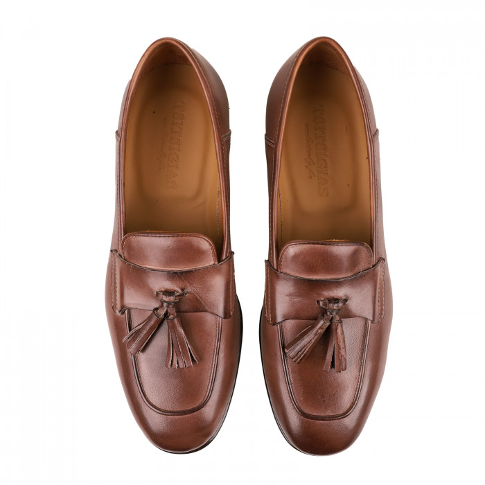 ΚΑΦΕ ΔΕΡΜΑΤΙΝΑ ΠΑΠΟΥΤΣΙΑ LOAFERS