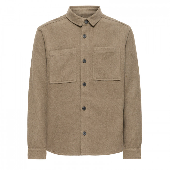 ΑΝΔΡΙΚΟ ΜΠΕΖ OVERSHIRT